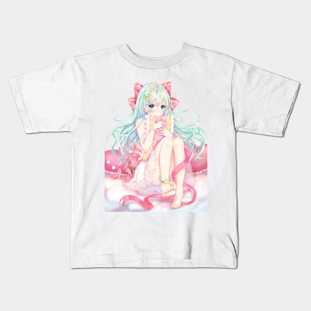 Houchi Shoujo - Lu Xun （放置少女 - 陸遜） Kids T-Shirt by NaoRi